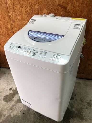 D2107　シャープ　洗濯乾燥機　5.5㎏　2015年