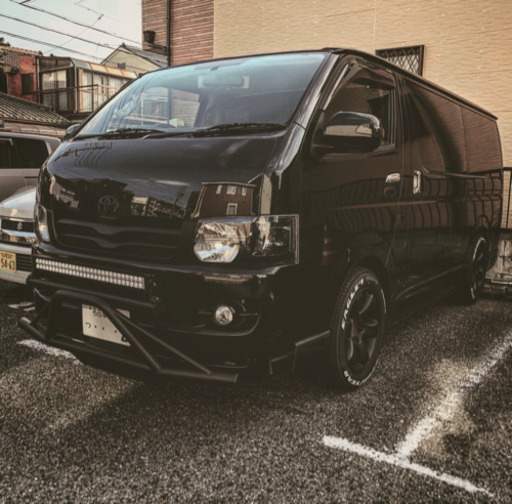 ハイエース　バンパーガード