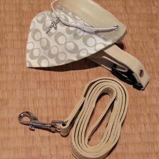 【新品】COACH？　コーチ　ハーネス　リード　犬　猫