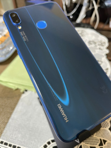 お買い得❗️美品❗️格安❗️HUAWEI P20 ブルー SIMフリー