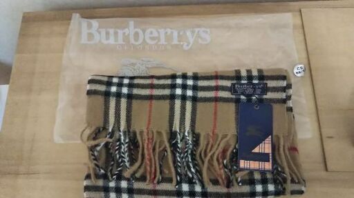 BURBERRYのマフラー