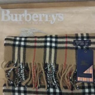 BURBERRYのマフラーの画像