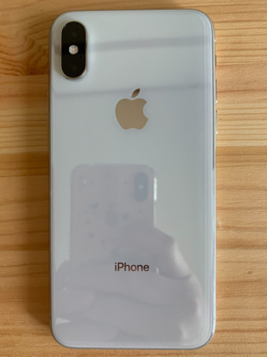 【apple純正品】iPhone Xs Silver 64 GB SIMフリー
