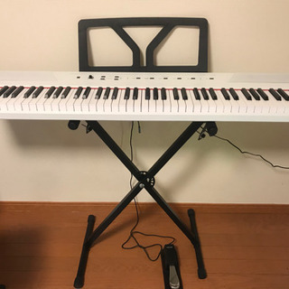値下げ済💫　ALESIS 電子ピアノ88鍵盤 オプション多数です✨