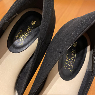 最終値下げ！　黒　パンプス　Lの画像