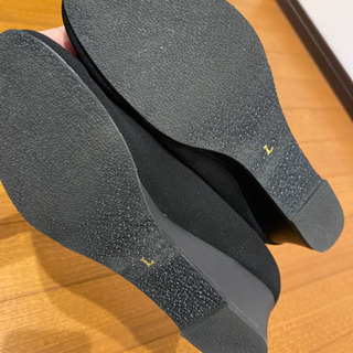 最終値下げ！　黒　パンプス　Lの画像