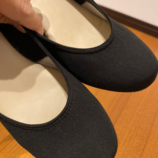 最終値下げ！　黒　パンプス　Lの画像
