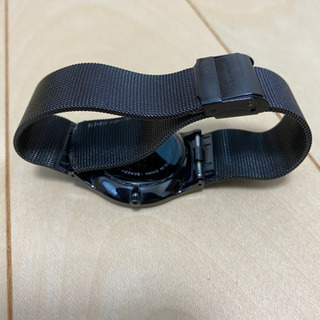 【美品】スカーゲン SKAGEN 腕時計 ブラックベルトの画像