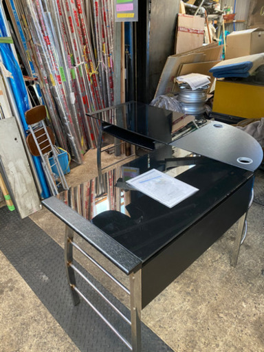 ガラスPCディスク　Ｌ型　中古品