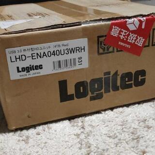 ロジテックLogitec LHD-ENA040U3WRH 外付けハードディスクHDDの画像
