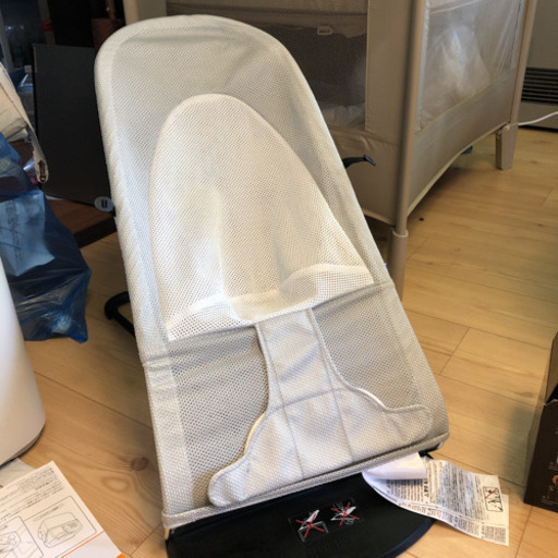 ベビービョルンバウンサー、バランスソフトグレー  3ヶ月使用