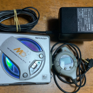 【ジャンク】シャープ　MDプレーヤー