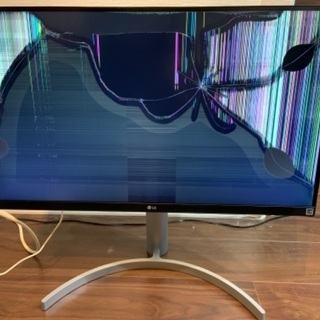 【ジャンク品】LG 液晶モニター　27UL650-W