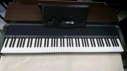 電子ピアノ KORG コルグ B1-BK 2019製 動作品