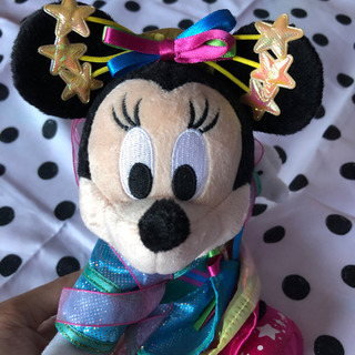 ディズニー　七夕コスチューム　ミニーマウス　ぬいぐるみ