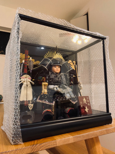 五月人形。ほぼ新品✨