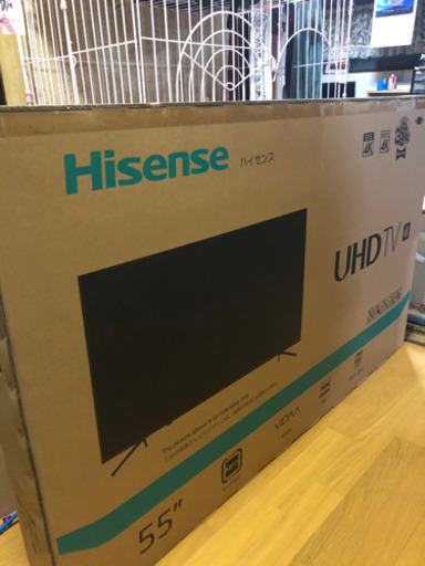 【新品未開封】ハイセンス　55型テレビ　55e6000