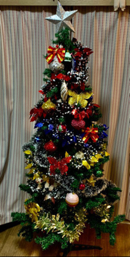 クリスマスツリー　オーナメント　ライト付き