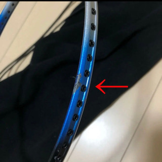 チタンYONEX ラケットの画像