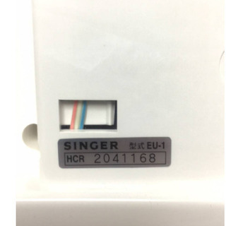 【未使用品】SINGER 刺しゅう機 EU-1の画像