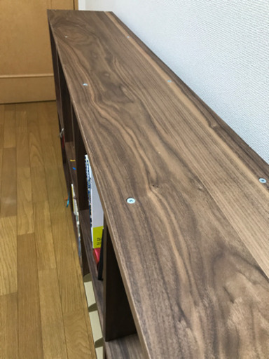 【値下げ】無印 スタッキングシェルフ ウォールナット 5×2