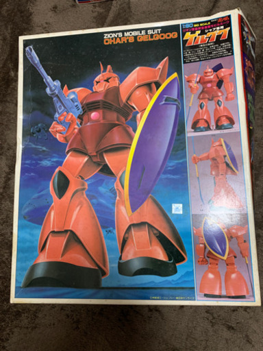 ホントの旧キット　1/60 シャア専用　ゲルググ
