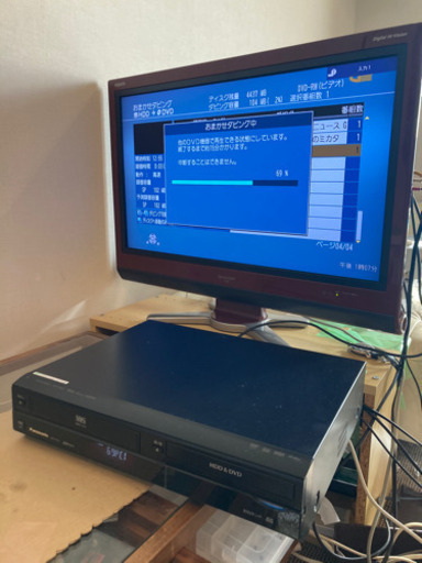 Panasonic ハイビジョン DIGA DMR-XP22V VHSダビング可