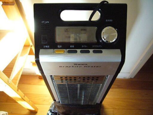 中古・モリタ・９００ｗマイナスイオン首振りストーブ