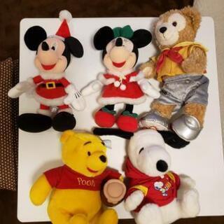 【引取前提差し上げます】ミッキーマウス、ダッフィー、スヌーピー他...