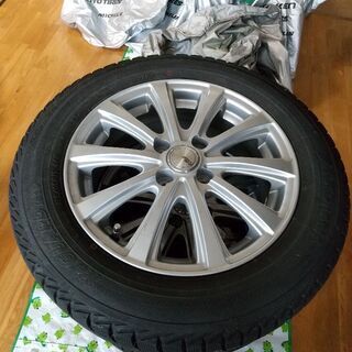 良品! スタッドレス215/65R16 4本／BS ICEPARTNER2 8分上〜9分上 A4897 