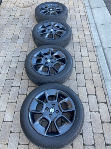 クロスビー純正アルミホイール