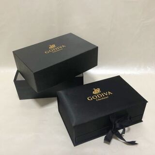 空箱 GODIVA Chocolatier ゴディバ チョコレート 2個 セットの画像