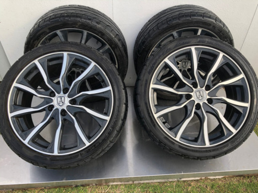 アルミホイル　18インチ　タイヤセット