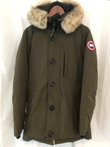 【取りに来れる方限定】カナダグースジャスパーカーキ色Sサイズ