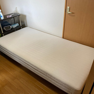 引き取り先決定しました。無印良品　脚付きマットレス　シングルサイズ