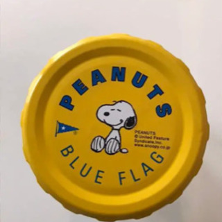 ピーナッツバター小瓶　スヌーピー柄の画像