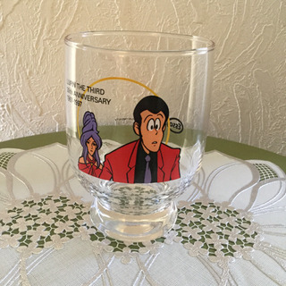 ルパン三世  ガラスコップ  コップ  30thアニバーサリー  食器 グラス♪の画像