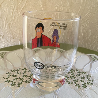 ルパン三世  ガラスコップ  コップ  30thアニバーサリー  食器 グラス♪の画像