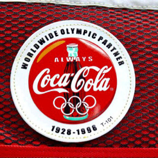 Coca-Cola Sports Bag ｜ Nagano Olympics CocaCola ｜ Boston Bag Carry Bag With Caster　　　コカコーラスポーツバッグ｜長野オリンピックCocaCola｜ボストンバッグキャリーバッグキャスター付きの画像