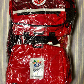 Coca-Cola Sports Bag ｜ Nagano Olympics CocaCola ｜ Boston Bag Carry Bag With Caster　　　コカコーラスポーツバッグ｜長野オリンピックCocaCola｜ボストンバッグキャリーバッグキャスター付きの画像