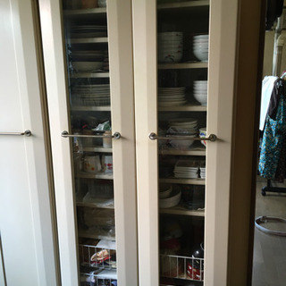 食器棚　② 白《配達可》交渉🆗の画像