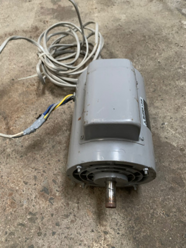 100V 200V 0.75kw 単相モーター