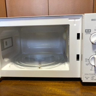 美品☆電子レンジ2017年製の画像
