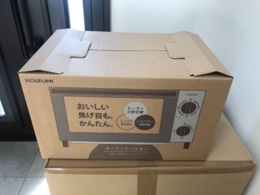 コイズミ　オーブントースター　新品