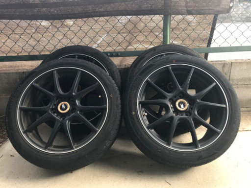 引き取り限定　215/45/17 PCD114.3 5H ファイナルスピードホイール