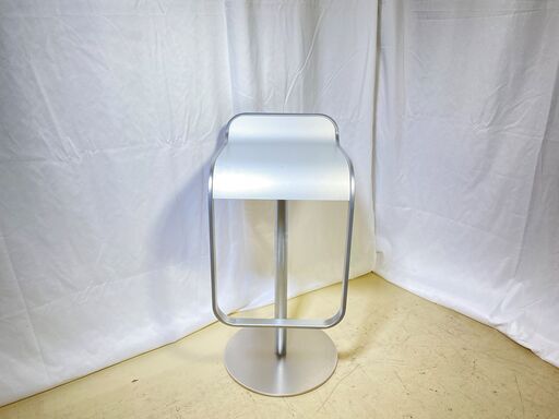 lapalma ラパルマ レムスツール シルバー カウンターチェア ハイスツール イス 椅子 中古品②
