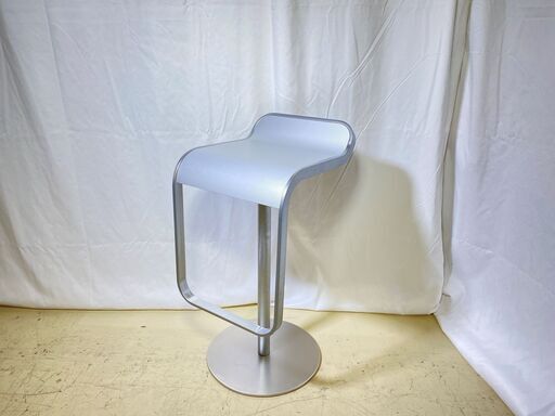 lapalma ラパルマ レムスツール シルバー カウンターチェア ハイスツール イス 椅子 中古品②