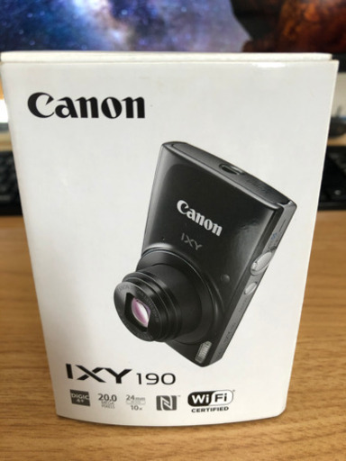 【新品】Canon デジタルカメラ IXY 190 レッド