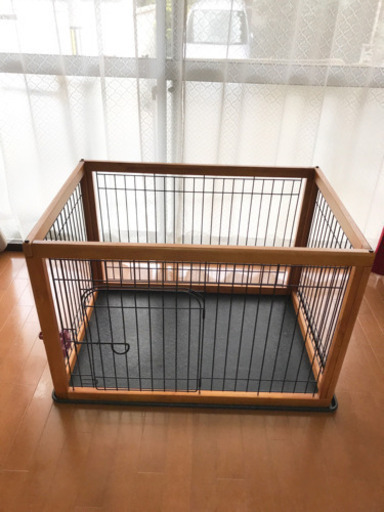ペット用 ゲージ  木枠仕様のナチュラルゲージ