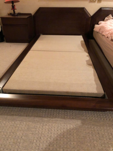 シングル用ベッド　小さい子がいても大丈夫